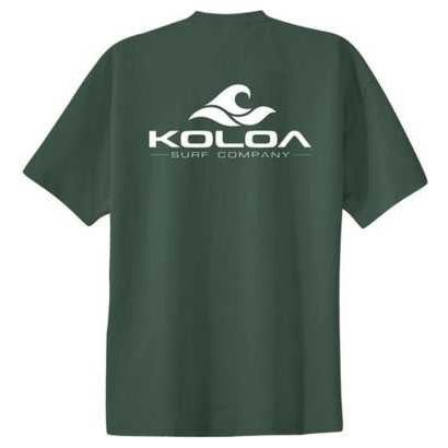 Koloa Surf Co. Classic 2-Sided Wave Logo Heavy Cotton T-Shirts Koloa Surf Company Mens Apparel