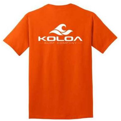 Koloa Surf Co. Classic 2-Sided Wave Logo Heavy Cotton T-Shirts Koloa Surf Company Mens Apparel