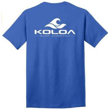 Koloa Surf Co. Classic 2-Sided Wave Logo Heavy Cotton T-Shirts Koloa Surf Company Mens Apparel