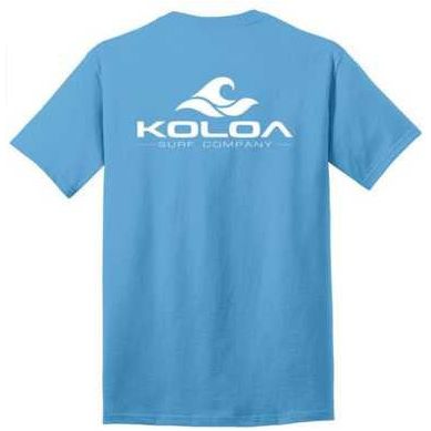 Koloa Surf Co. Classic 2-Sided Wave Logo Heavy Cotton T-Shirts Koloa Surf Company Mens Apparel