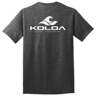 Koloa Surf Co. Classic 2-Sided Wave Logo Heavy Cotton T-Shirts Koloa Surf Company Mens Apparel