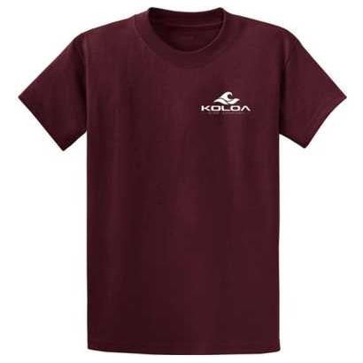 Koloa Surf Co. Classic 2-Sided Wave Logo Heavy Cotton T-Shirts Koloa Surf Company Mens Apparel