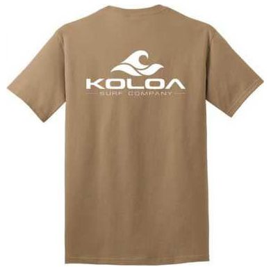 Koloa Surf Co. Classic 2-Sided Wave Logo Heavy Cotton T-Shirts Koloa Surf Company Mens Apparel