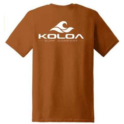 Koloa Surf Co. Classic 2-Sided Wave Logo Heavy Cotton T-Shirts Koloa Surf Company Mens Apparel