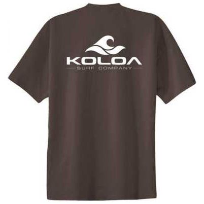 Koloa Surf Co. Classic 2-Sided Wave Logo Heavy Cotton T-Shirts Koloa Surf Company Mens Apparel