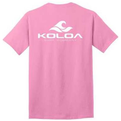 Koloa Surf Co. Classic 2-Sided Wave Logo Heavy Cotton T-Shirts Koloa Surf Company Mens Apparel