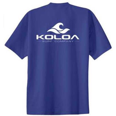 Koloa Surf Co. Classic 2-Sided Wave Logo Heavy Cotton T-Shirts Koloa Surf Company Mens Apparel