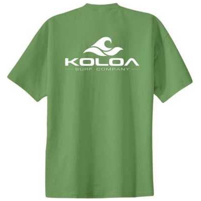 Koloa Surf Co. Classic 2-Sided Wave Logo Heavy Cotton T-Shirts Koloa Surf Company Mens Apparel