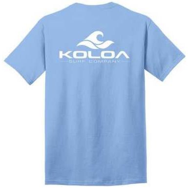 Koloa Surf Co. Classic 2-Sided Wave Logo Heavy Cotton T-Shirts Koloa Surf Company Mens Apparel