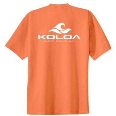 Koloa Surf Co. Classic 2-Sided Wave Logo Heavy Cotton T-Shirts Koloa Surf Company Mens Apparel