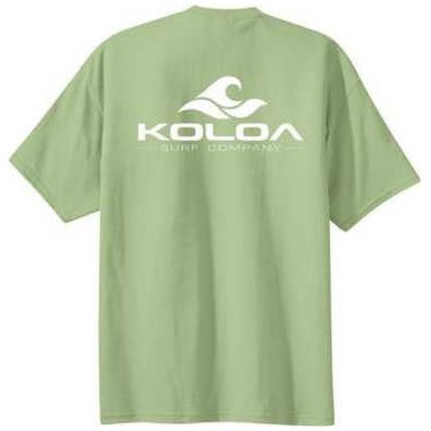 Koloa Surf Co. Classic 2-Sided Wave Logo Heavy Cotton T-Shirts Koloa Surf Company Mens Apparel