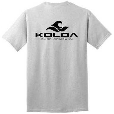 Koloa Surf Co. Classic 2-Sided Wave Logo Heavy Cotton T-Shirts Koloa Surf Company Mens Apparel