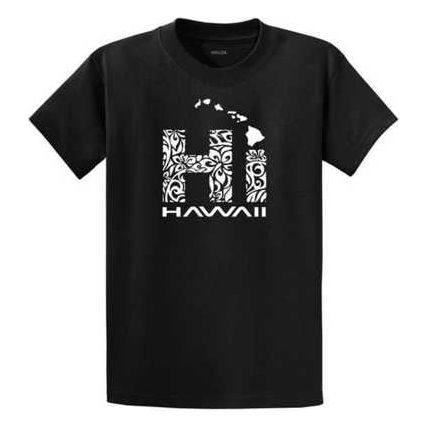 Koloa Surf Co. Hawaiian Islands Tribal Hi Hawaii Shirts in Regular, Big & Tall Koloa Surf Company Men's Shirts