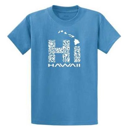 Koloa Surf Co. Hawaiian Islands Tribal Hi Hawaii Shirts in Regular, Big & Tall Koloa Surf Company Men's Shirts