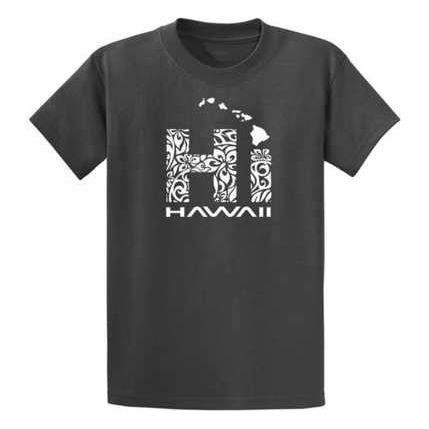 Koloa Surf Co. Hawaiian Islands Tribal Hi Hawaii Shirts in Regular, Big & Tall Koloa Surf Company Men's Shirts