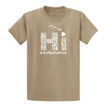 Koloa Surf Co. Hawaiian Islands Tribal Hi Hawaii Shirts in Regular, Big & Tall Koloa Surf Company Men's Shirts