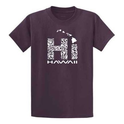 Koloa Surf Co. Hawaiian Islands Tribal Hi Hawaii Shirts in Regular, Big & Tall Koloa Surf Company Men's Shirts