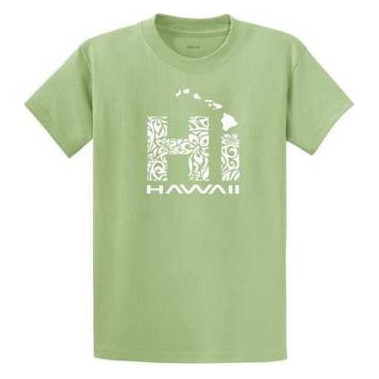 Koloa Surf Co. Hawaiian Islands Tribal Hi Hawaii Shirts in Regular, Big & Tall Koloa Surf Company Men's Shirts