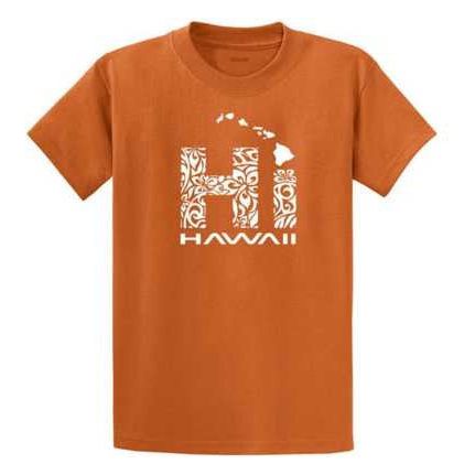 Koloa Surf Co. Hawaiian Islands Tribal Hi Hawaii Shirts in Regular, Big & Tall Koloa Surf Company Men's Shirts