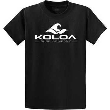 Koloa Surf Co. Wave Logo Cotton T-Shirts in Regular, Big and Tall Sizes Koloa Surf Company Men's Shirts