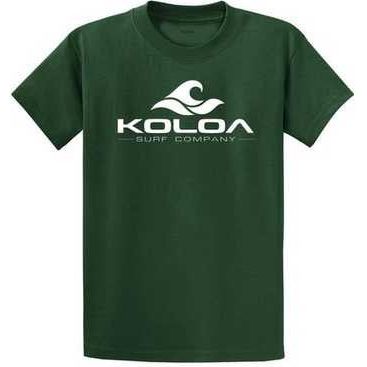 Koloa Surf Co. Wave Logo Cotton T-Shirts in Regular, Big and Tall Sizes Koloa Surf Company Men's Shirts