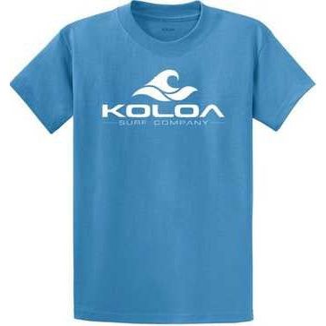 Koloa Surf Co. Wave Logo Cotton T-Shirts in Regular, Big and Tall Sizes Koloa Surf Company Men's Shirts