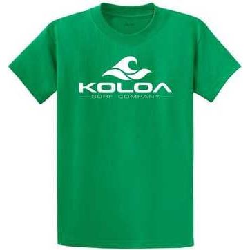 Koloa Surf Co. Wave Logo Cotton T-Shirts in Regular, Big and Tall Sizes Koloa Surf Company Men's Shirts