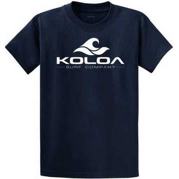 Koloa Surf Co. Wave Logo Cotton T-Shirts in Regular, Big and Tall Sizes Koloa Surf Company Men's Shirts