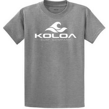 Koloa Surf Co. Wave Logo Cotton T-Shirts in Regular, Big and Tall Sizes Koloa Surf Company Men's Shirts