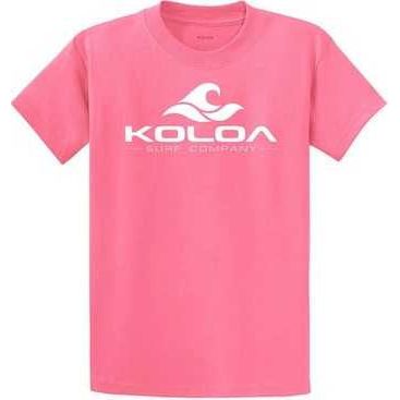 Koloa Surf Co. Wave Logo Cotton T-Shirts in Regular, Big and Tall Sizes Koloa Surf Company Men's Shirts