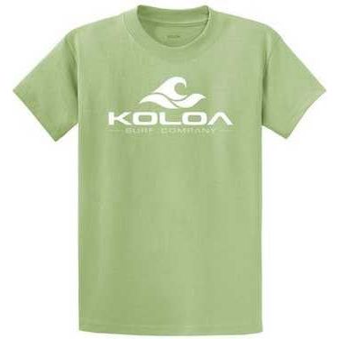 Koloa Surf Co. Wave Logo Cotton T-Shirts in Regular, Big and Tall Sizes Koloa Surf Company Men's Shirts