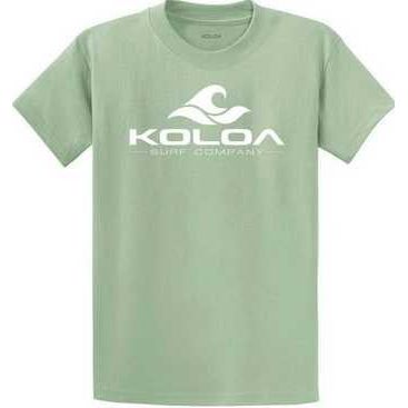 Koloa Surf Co. Wave Logo Cotton T-Shirts in Regular, Big and Tall Sizes Koloa Surf Company Men's Shirts