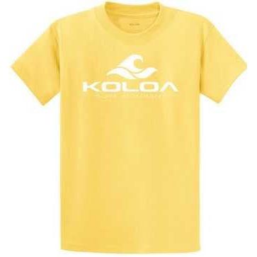 Koloa Surf Co. Wave Logo Cotton T-Shirts in Regular, Big and Tall Sizes Koloa Surf Company Men's Shirts