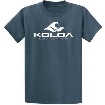 Koloa Surf Co. Wave Logo Cotton T-Shirts in Regular, Big and Tall Sizes Koloa Surf Company Men's Shirts