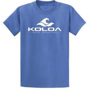 Koloa Surf Co. Wave Logo Cotton T-Shirts in Regular, Big and Tall Sizes Koloa Surf Company Men's Shirts