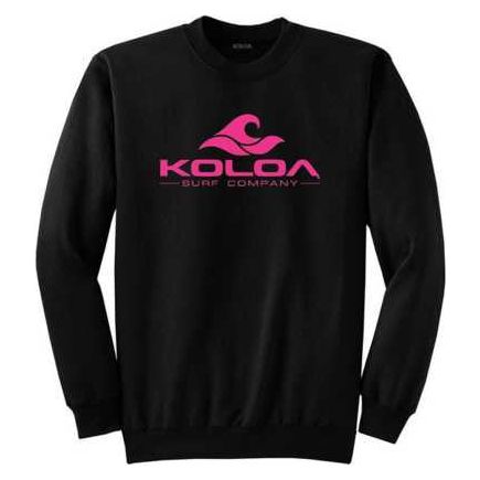 Koloa Surf Co. Classic Wave Heavyweight Tall Crewneck Sweatshirts LT-4XLT Koloa Surf Company Big & Tall Apparel