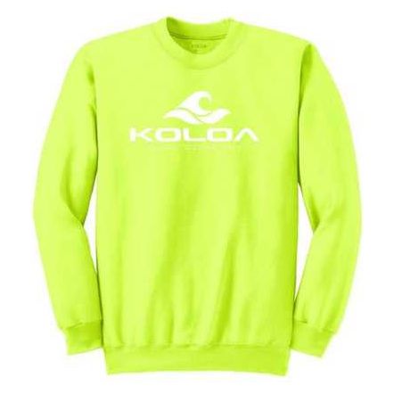 Koloa Surf Co. Classic Wave Heavyweight Tall Crewneck Sweatshirts LT-4XLT Koloa Surf Company Big & Tall Apparel