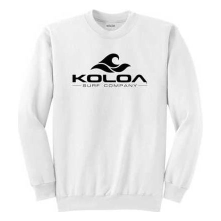 Koloa Surf Co. Classic Wave Heavyweight Tall Crewneck Sweatshirts LT-4XLT Koloa Surf Company Big & Tall Apparel