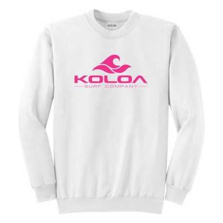 Koloa Surf Co. Classic Wave Heavyweight Tall Crewneck Sweatshirts LT-4XLT Koloa Surf Company Big & Tall Apparel