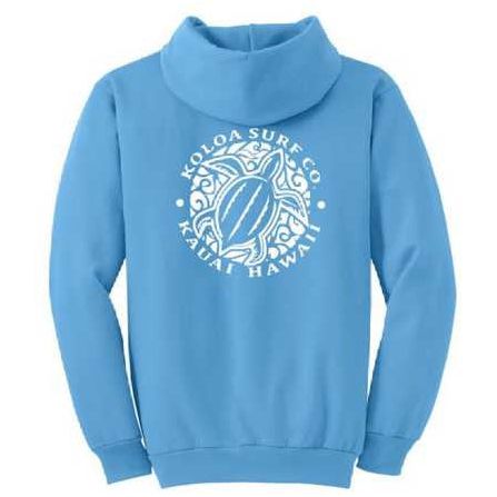 Koloa Surf Co. Hawaiian Turtle Logo Hoodies. Hooded Sweatshirts Koloa Surf Company Mens Apparel