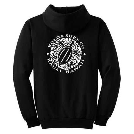 Koloa Surf Co. Hawaiian Turtle Logo Hoodies. Hooded Sweatshirts Koloa Surf Company Mens Apparel