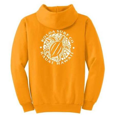 Koloa Surf Co. Hawaiian Turtle Logo Hoodies. Hooded Sweatshirts Koloa Surf Company Mens Apparel