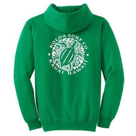 Koloa Surf Co. Hawaiian Turtle Logo Hoodies. Hooded Sweatshirts Koloa Surf Company Mens Apparel