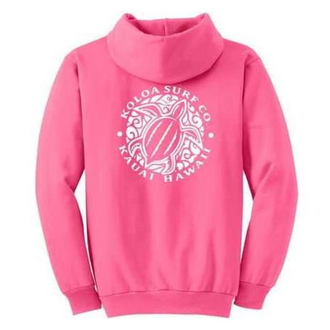 Koloa Surf Co. Hawaiian Turtle Logo Hoodies. Hooded Sweatshirts Koloa Surf Company Mens Apparel