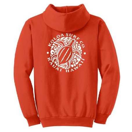 Koloa Surf Co. Hawaiian Turtle Logo Hoodies. Hooded Sweatshirts Koloa Surf Company Mens Apparel