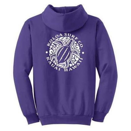 Koloa Surf Co. Hawaiian Turtle Logo Hoodies. Hooded Sweatshirts Koloa Surf Company Mens Apparel