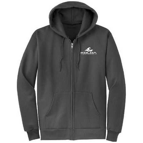 Koloa Surf Co. Full Zipper Wave Logo Hoodie Koloa Surf Company Sweatshirts