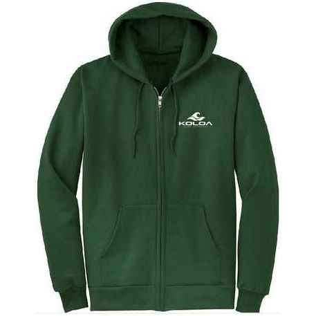 Koloa Surf Co. Full Zipper Wave Logo Hoodie Koloa Surf Company Sweatshirts