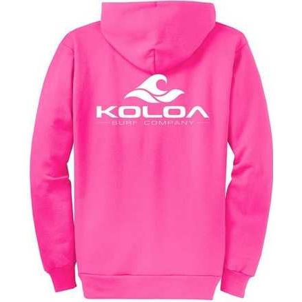 Koloa Surf Co. Full Zipper Wave Logo Hoodie Koloa Surf Company Sweatshirts