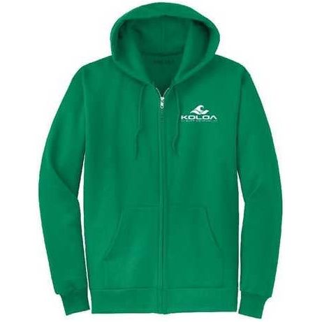 Koloa Surf Co. Full Zipper Wave Logo Hoodie Koloa Surf Company Sweatshirts